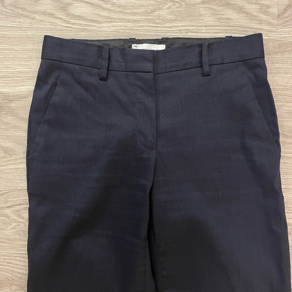 Women’s Gap Dark Blue Straight Trousers